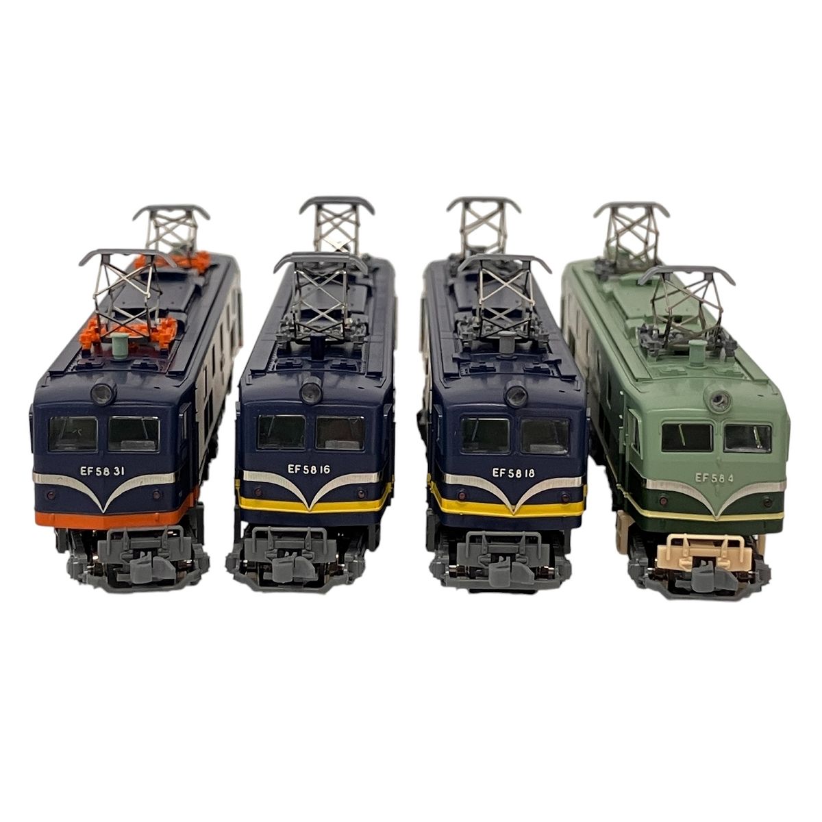 KATO 10-260 EF58形電気機関車 試験塗装機 4両セット Nゲージ 中古