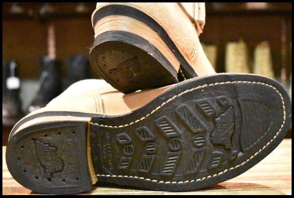  7 5 D 07年 レッドウィング 8268 スエード エンジニア ホーソーンアビレーンラフアウト ブーツ redwing FK 448 エンジニアブーツ ブーツ 革靴