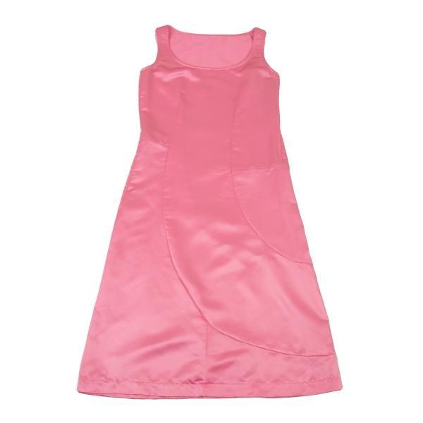 コムデギャルソンCOMME des GARCONS ポリサテン切替ノースリーブ