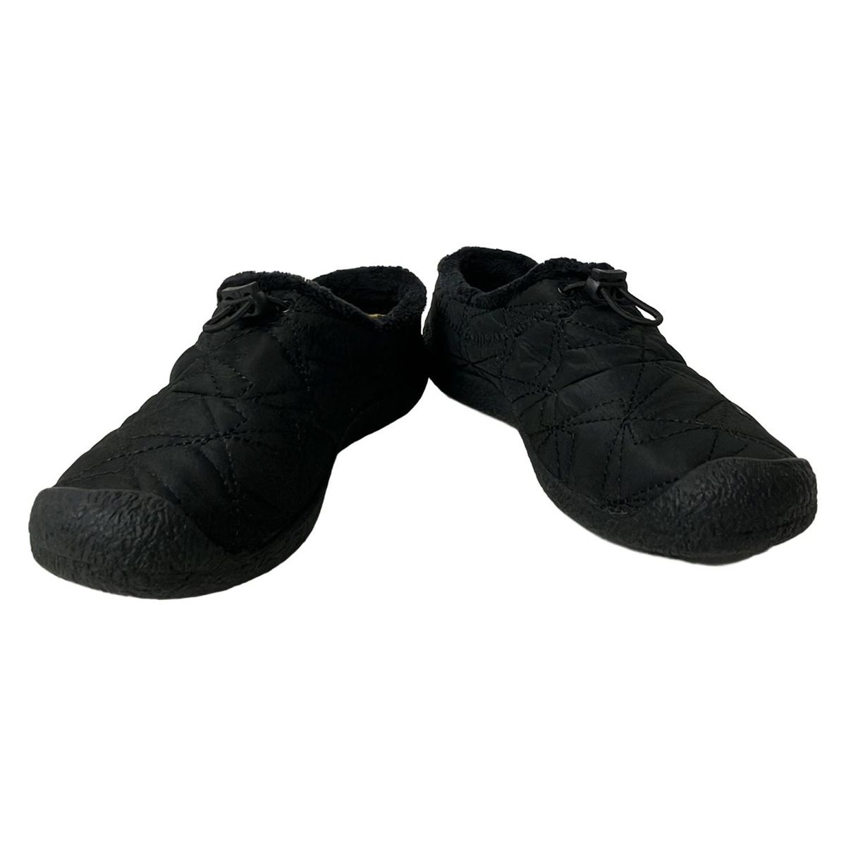 KEEN キーン スリッポン 24 レディース - 黒 キルティング