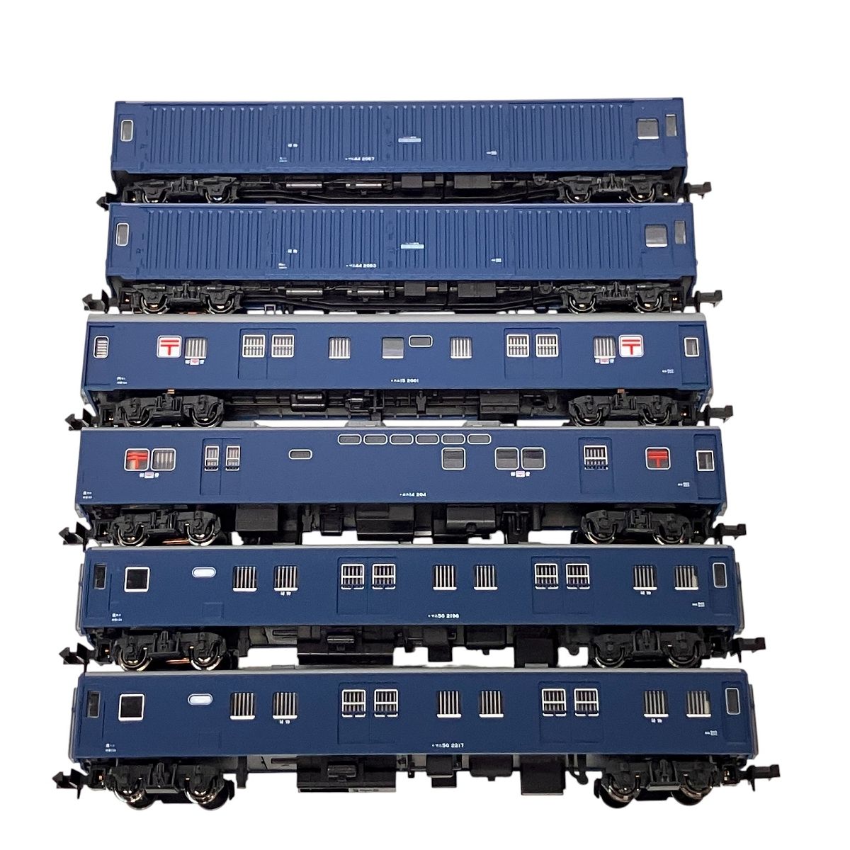 KATO 10-1590 郵便 荷物列車 東海道・山陽 後期編成 6両セット 客車