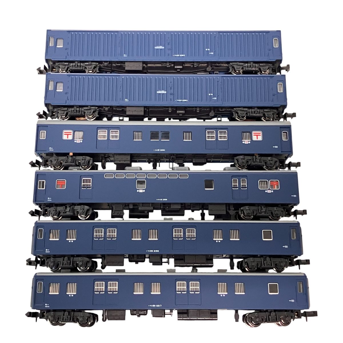 KATO 10-1590 郵便 荷物列車 東海道・山陽 後期編成 6両セット 客車