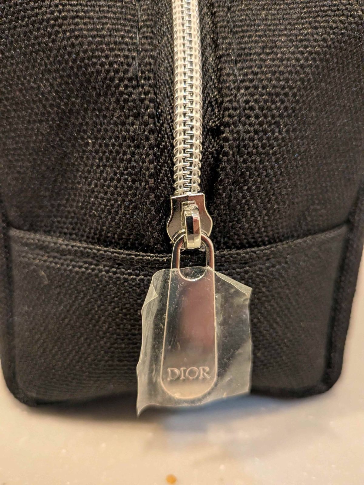 CD クリスチャンディオール ノベルティ トラベルポーチ ブラック 黒