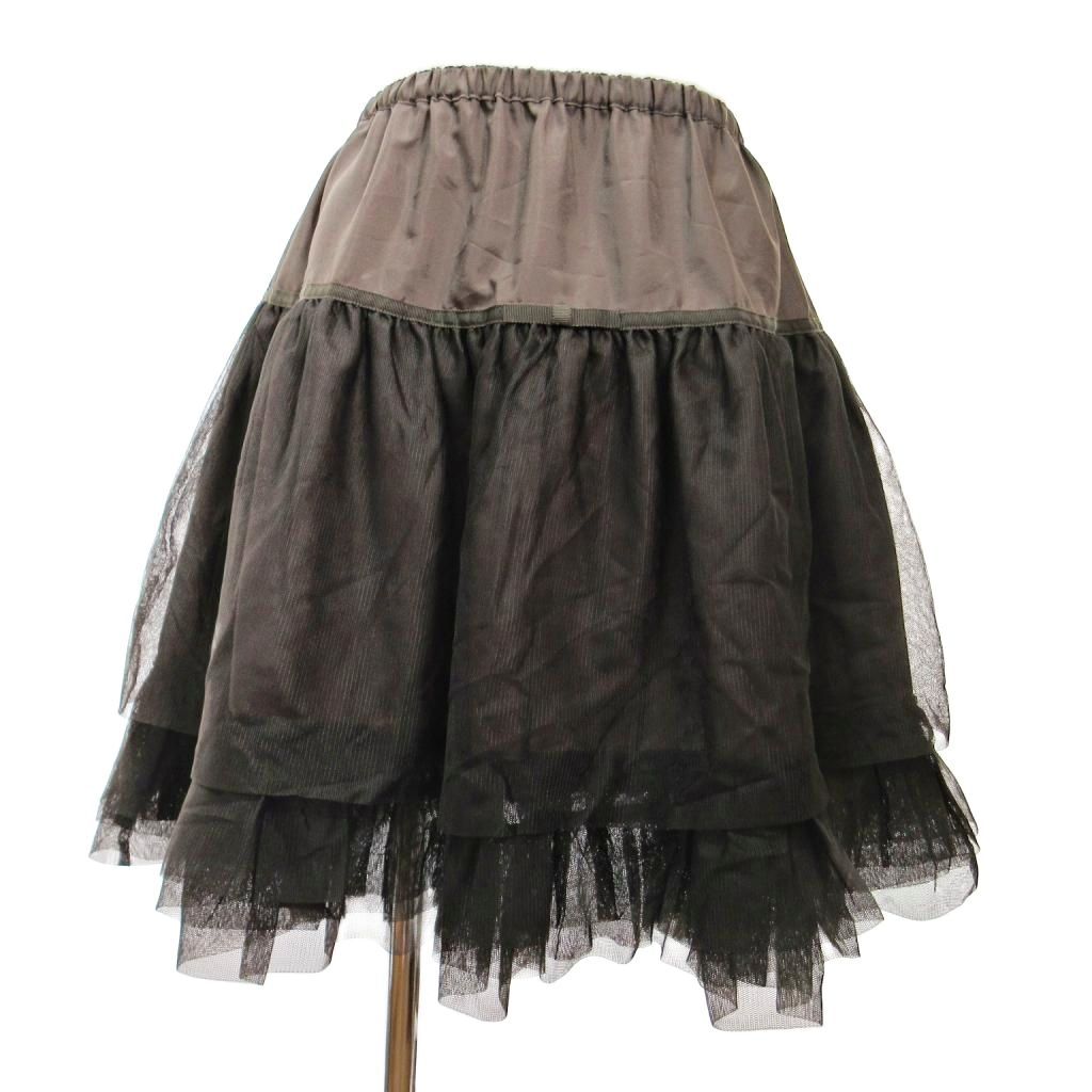 FOXEY NEW YORK フォクシーニューヨーク　チュールスカート　38 フォクシーニューヨーク FOXEY NEW YORK 美品 パニエ チュールスカート