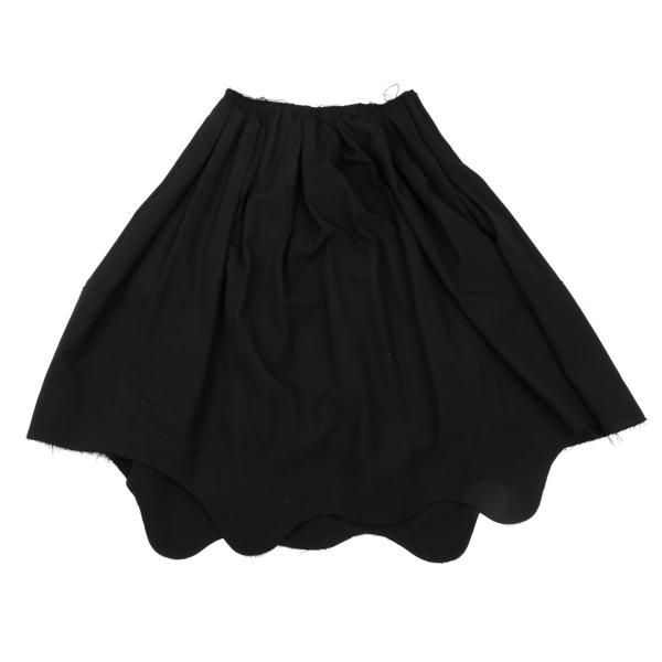 コムコム コムデギャルソンCOMME des GARCONS ウール裁ち切りデザイン