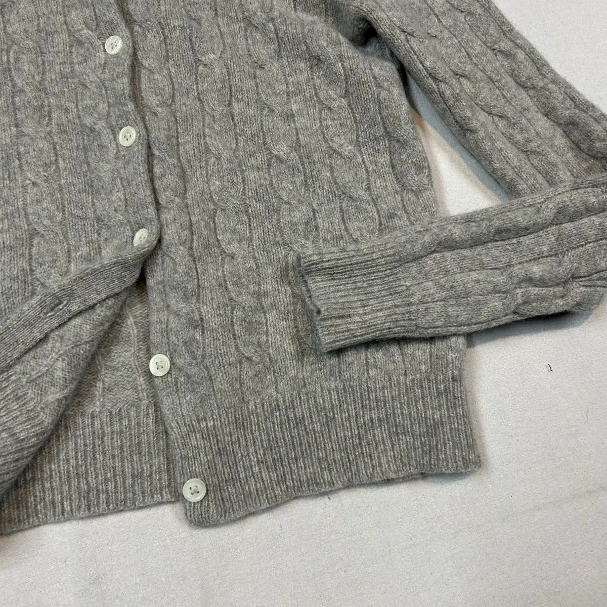 ポロラルフローレン カシミアブレンド ケーブルカーディガン 新モデル