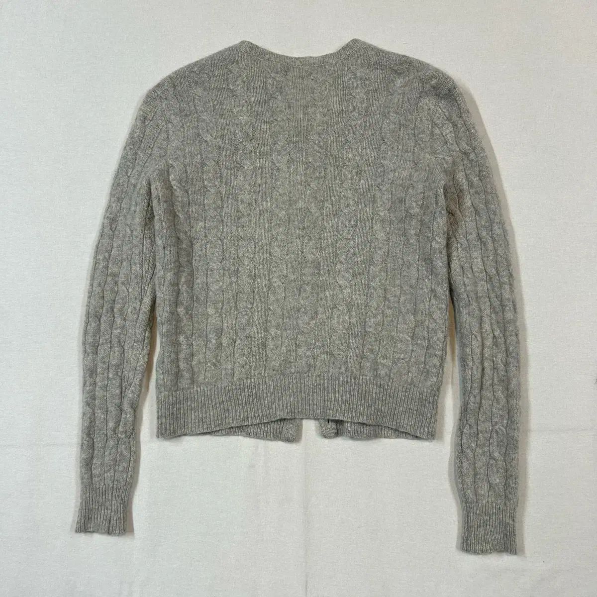 美品✨】ポロラルフローレン カーディガン アイボリー カシミヤ混 QR