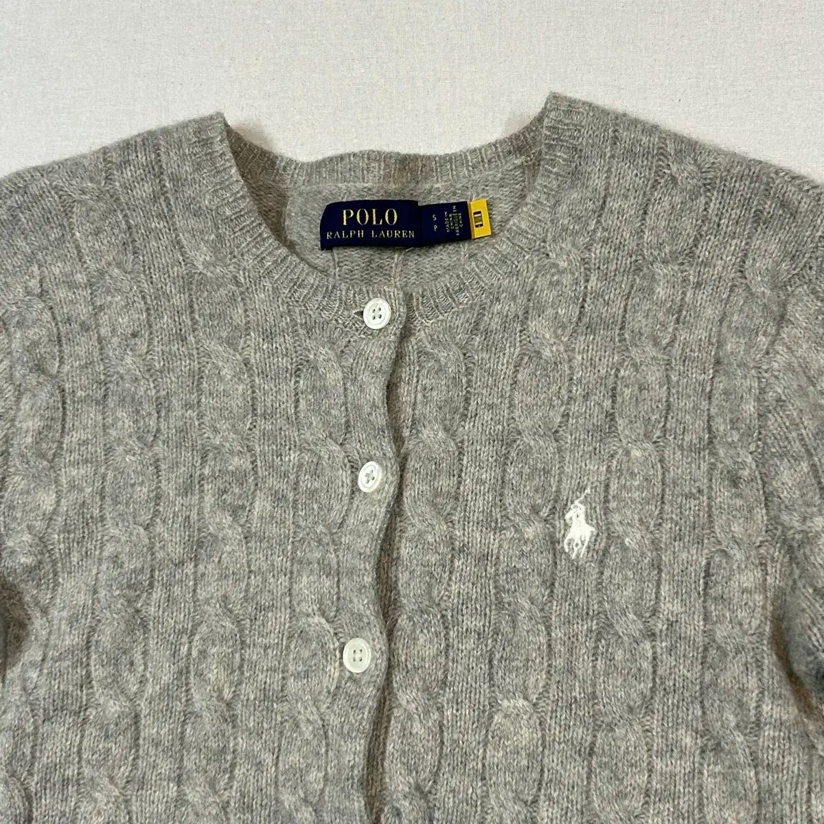 ポロラルフローレン カシミアブレンド ケーブルカーディガン 新モデル