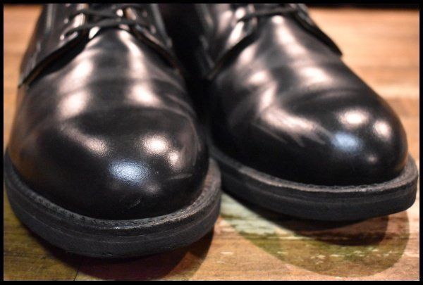  9 5 D 21年 レッドウィング 101 ポストマン シューズ 黒 ブラック シャパラル ローカット 短靴 ブーツ redwing FK 457 ワークブーツ ブーツ 革靴