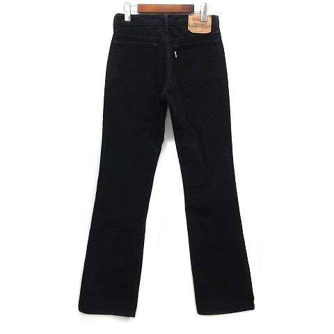 リーバイス Levi's 517-15 コーデュロイ パンツ 白タブ 29 黒 ブラック