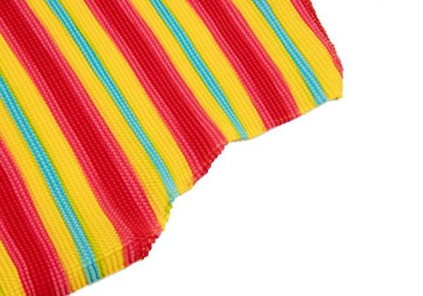 イッセイミヤケ ミーISSEY MIYAKE me カラフルボーダータンクトップ