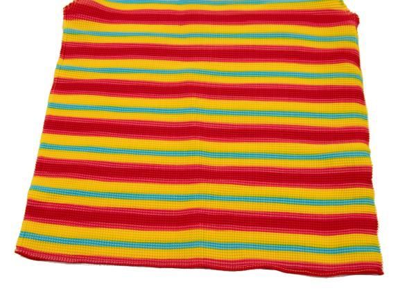 ISSEYMIYAKE イッセーミヤケ　タンクトップ イッセイミヤケ ミーISSEY MIYAKE me カラフルボーダータンクトップ