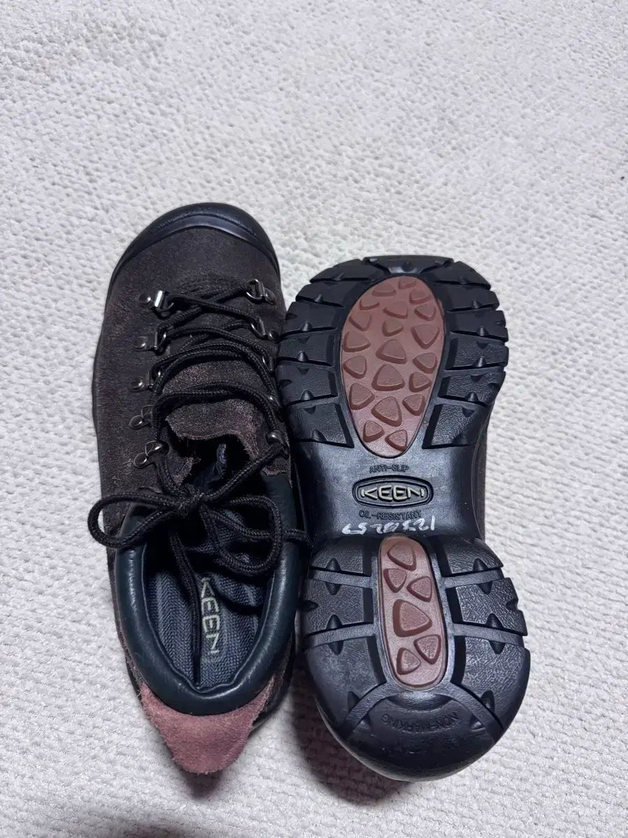 ハイキング ブラウン