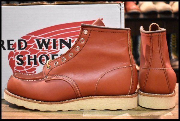 9E 箱付 未使用 犬タグ復刻 19年】レッドウィング 8875 アイリッシュ