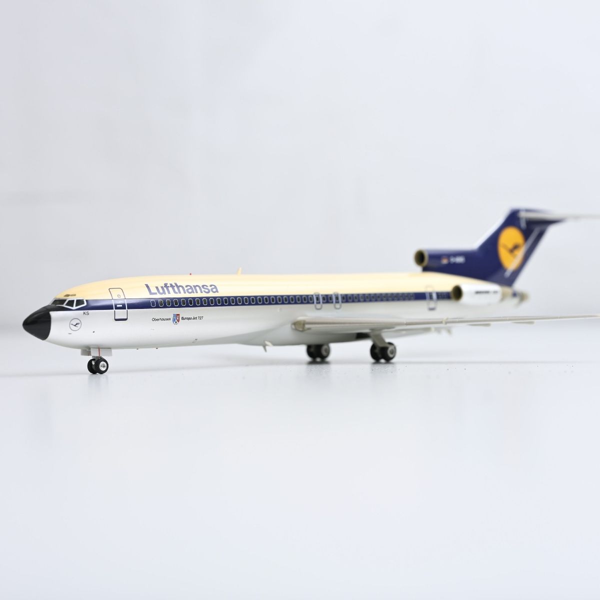  Lufthansa Model Edition M Boeing 727 200 1 模型 良好 航空機 ヘリコプター 模型 プラモデル