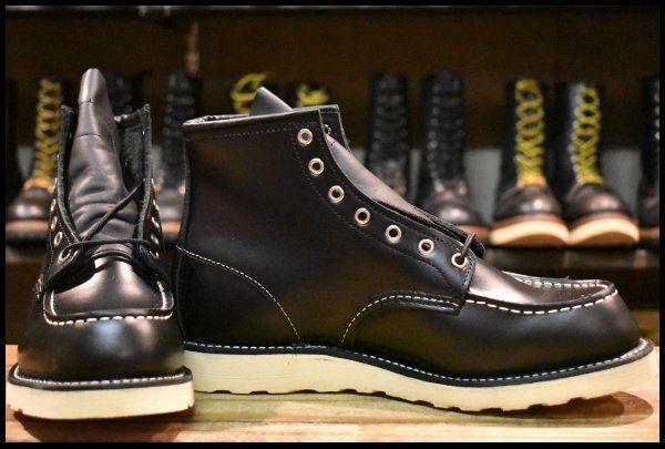 10 E 犬タグ復刻 19年 レッドウィング 8179 アイリッシュセッター ブラッククローム モックトゥ ブーツ redwing GP 344