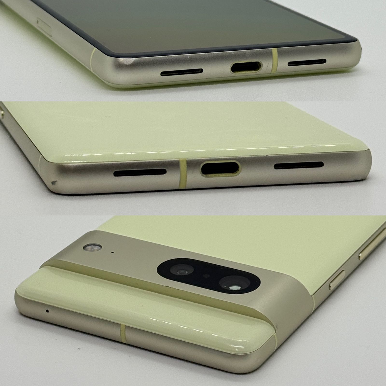 中古品」SIMフリー Google Pixel 7 128GB Lemongrass【管理番号
