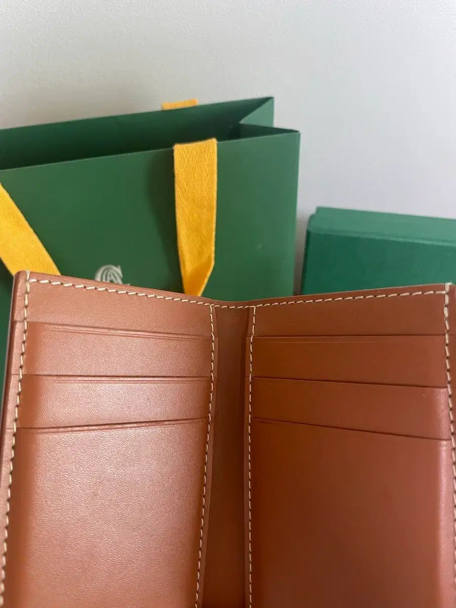  Masion Goyard サンピエール カードウォレット ブラック タン 長財布 小物