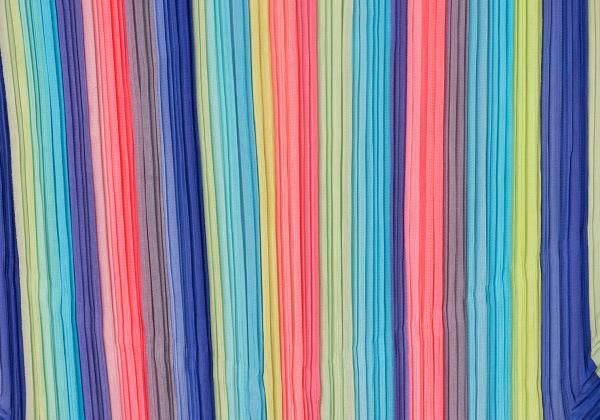 プリーツプリーズPLEATS PLEASE プリーツカラフルストライプカットソー