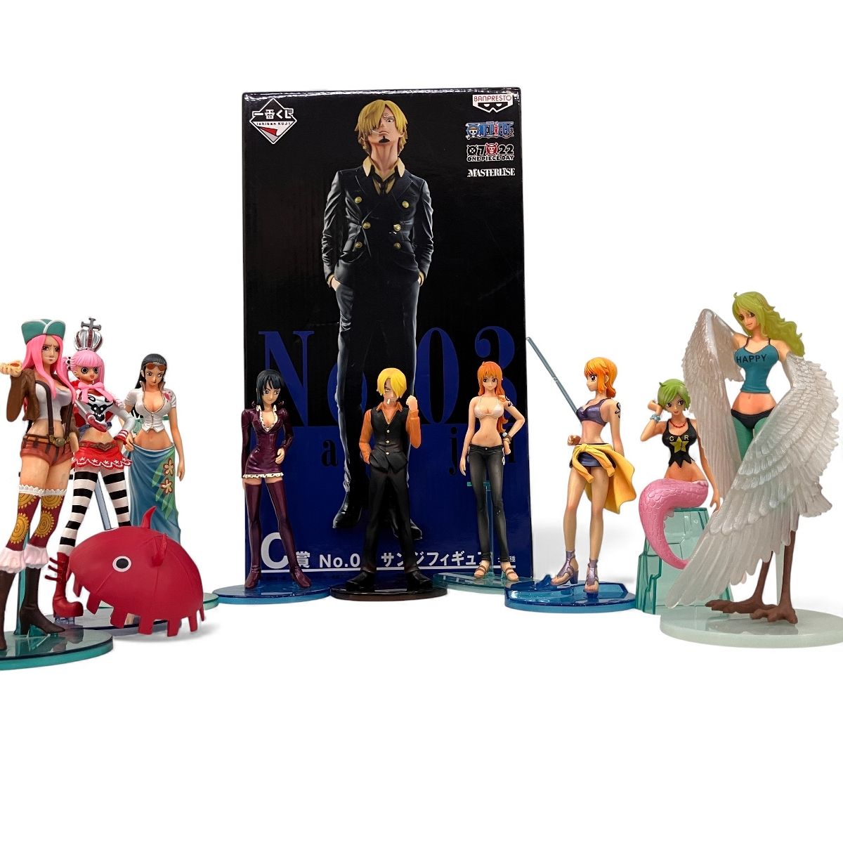 ワンピース ワンピース箱入り未開封フィギュア1点 箱無しフィギュア27