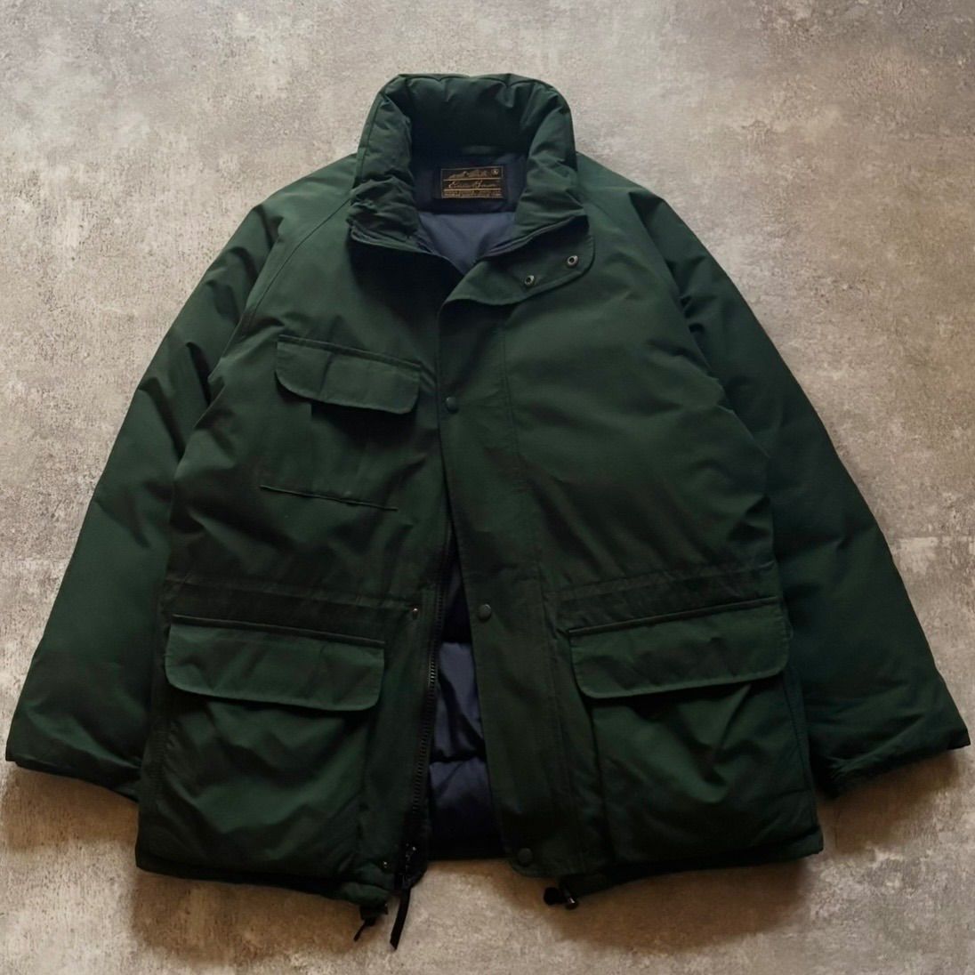 Eddie Bauer - 90s エディ—バウアー ポーラー パーカー ダウン ジャケット レディース M オールド 黒タグ ハーフ コート  ジャンパー フルジップ グリーンの通販 by 古着 ヴィンテージ ショップ ロングハイズ's shop｜エディーバウアーならラクマ Eddie Bauerエディーバウワー　ハーフコート