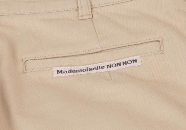マドモアゼルノンノンMademoiselle NON NON コットンポリストレッチ
