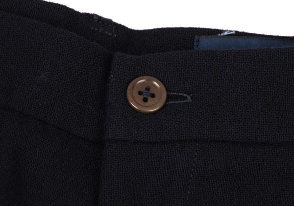 ラルフローレンRALPH ショップ LAUREN ウールダブルパンツ 紺7 安く