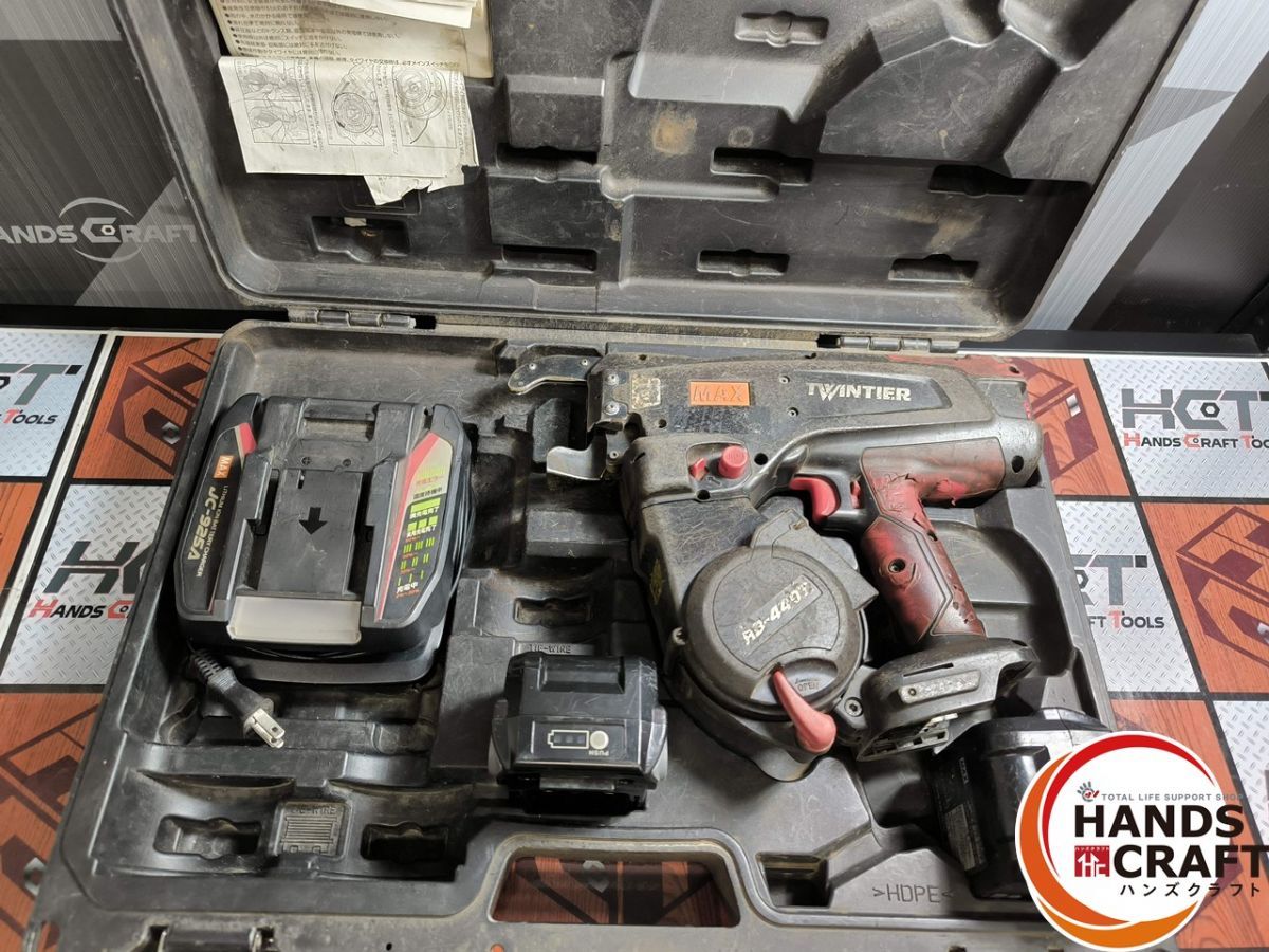  マックス MAX RB-440 T 鉄筋結束機 充電器 バッテリー ハンズ その他 電動工具 エア工具