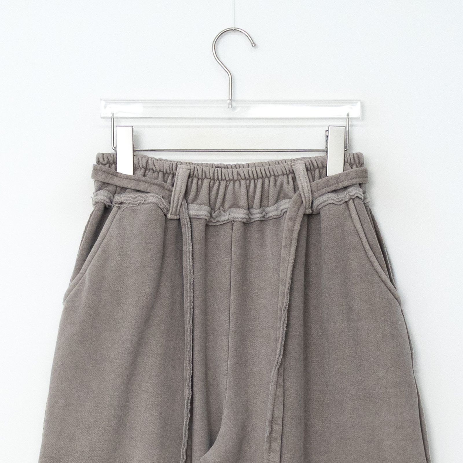 両面起毛)ビルフデッキPIGMENT パンツ (新作 冬 ワイド ジャージセットアップ トレーナー ベルト ジャージ)