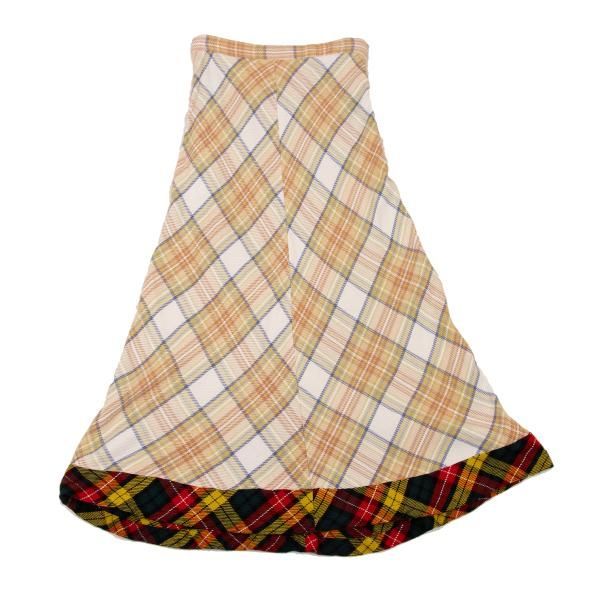 COMME des GARCONS フレアスカート トリココムデギャルソンtricot COMME des GARCONS レーヨン裾切替