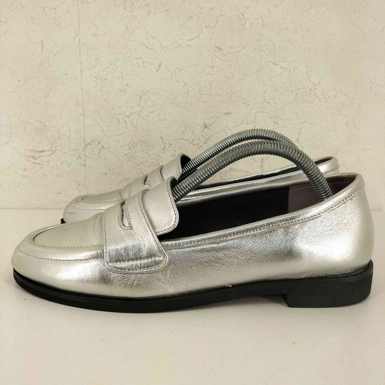 UNITED ARROWS 美品 レザー ローファー ユナイテッドアローズ UNITED ARROWS レイン レザー ローファー