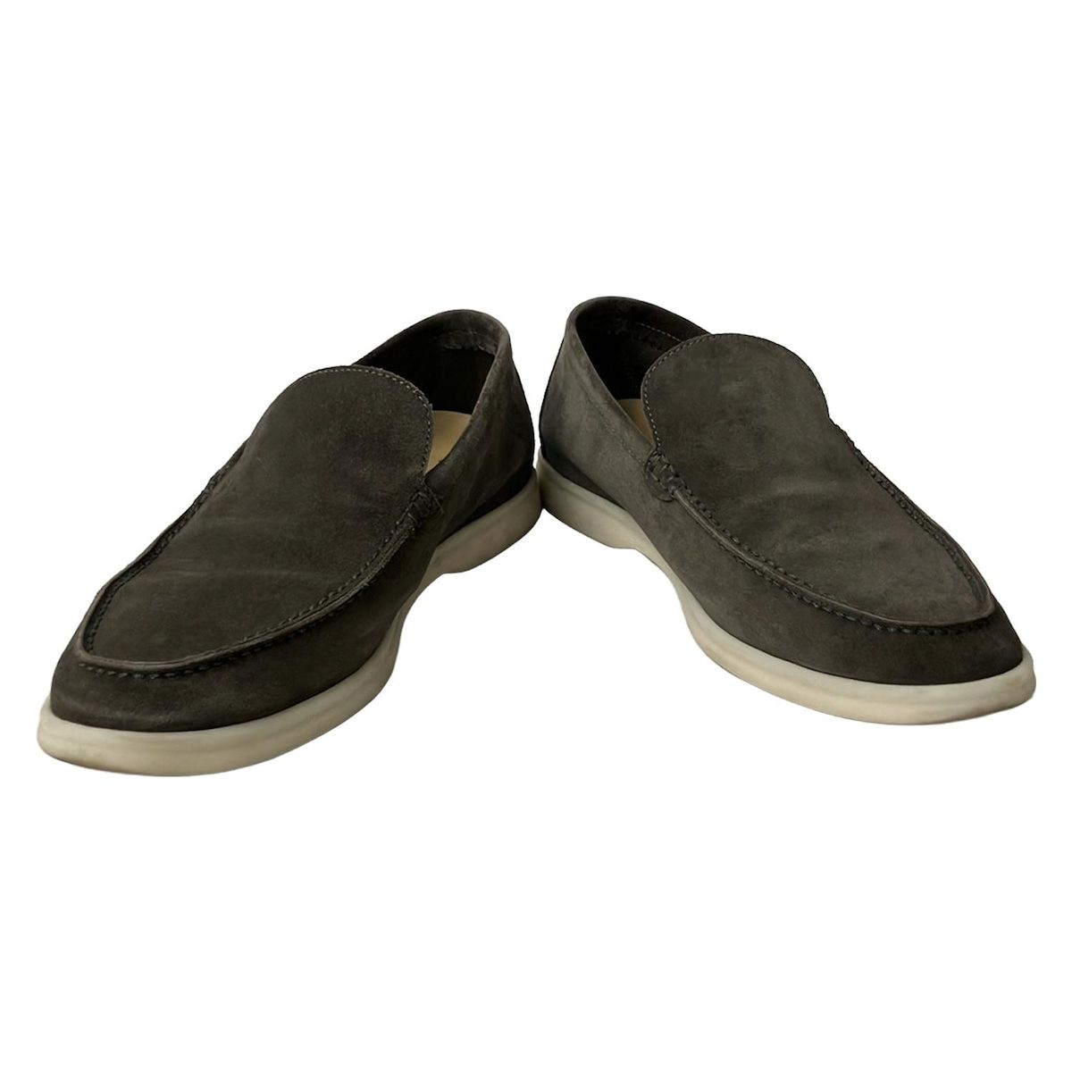 Loro Piana ロロピアーナ スリッポン 40 メンズ ダークブラウン