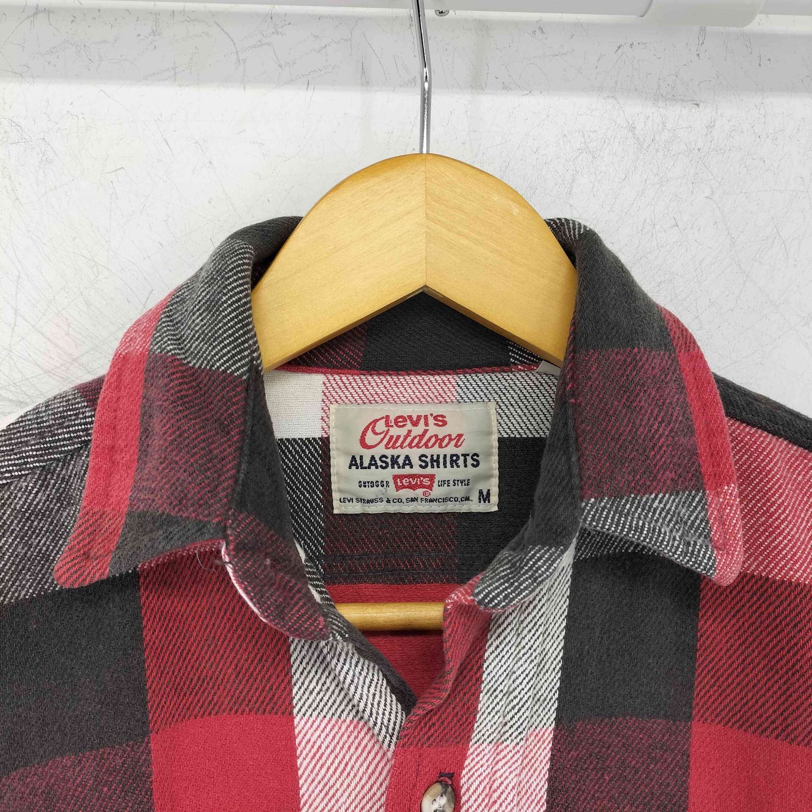 リーバイス Levis 90S ALASKA SHIRTS バッファローチェック ネルシャツ