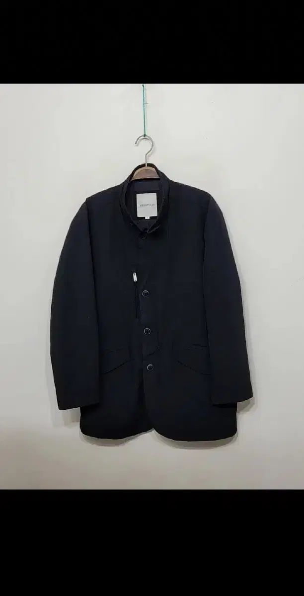 (110) BEAN POLE ビーンポール ジャケット ジーンズカラー オーバーサイズ Single ジップアップ ブレーザー