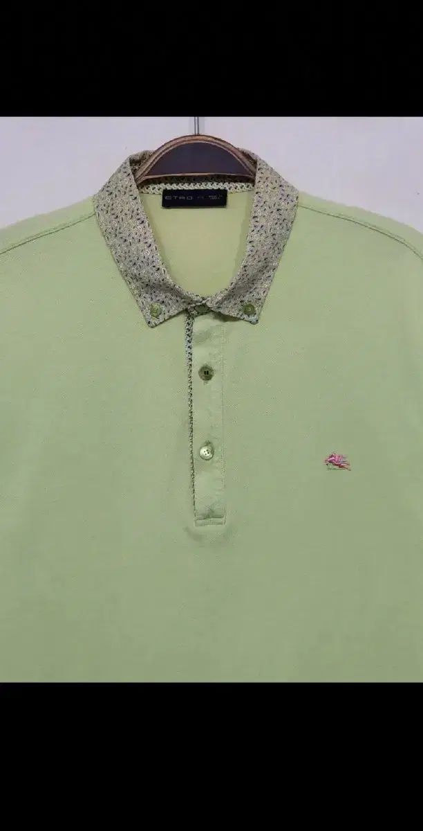 M) ETRO エトロ 半袖 配送 カラーTシャツ ストレッチ PK ポロ Tシャツ