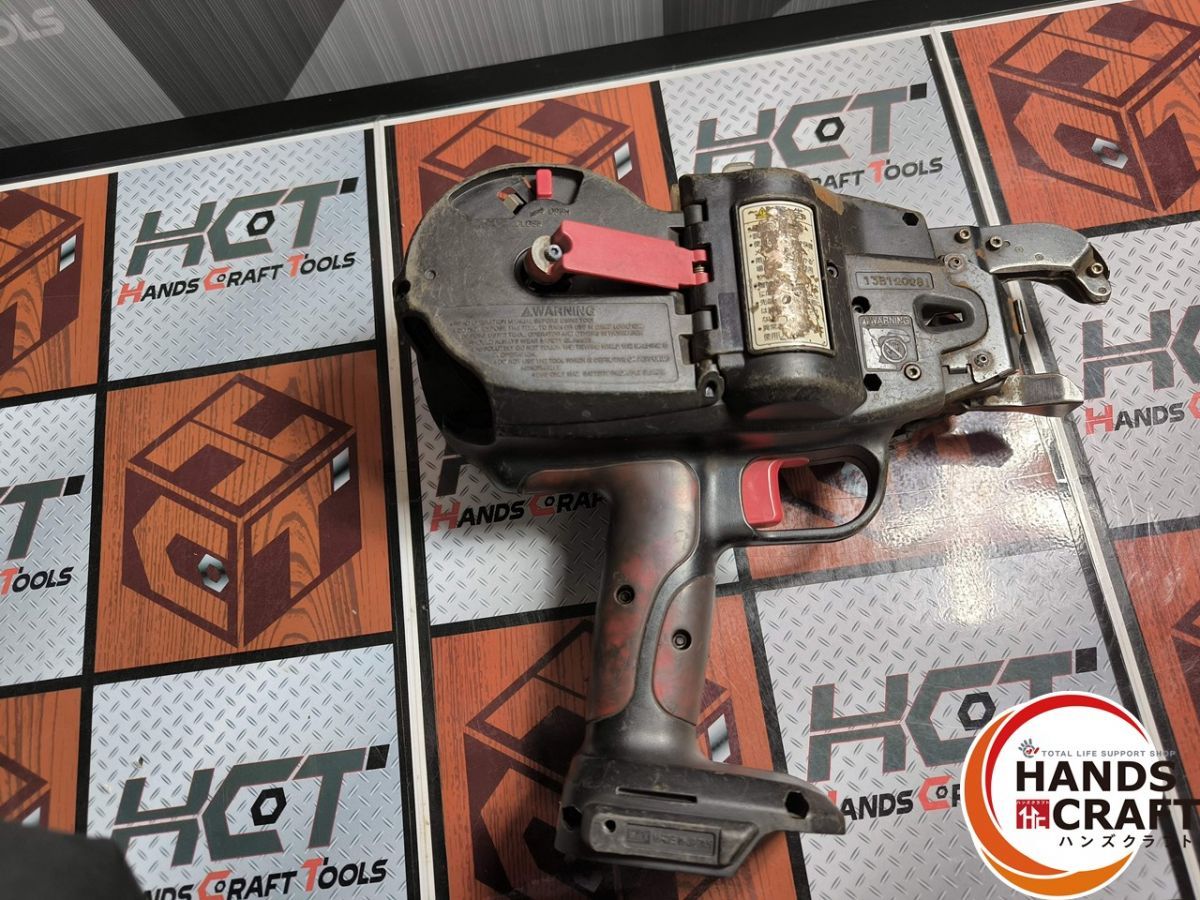 △【中古】マックス MAX RB-399A 鉄筋結束機 充電器 バッテリー2個