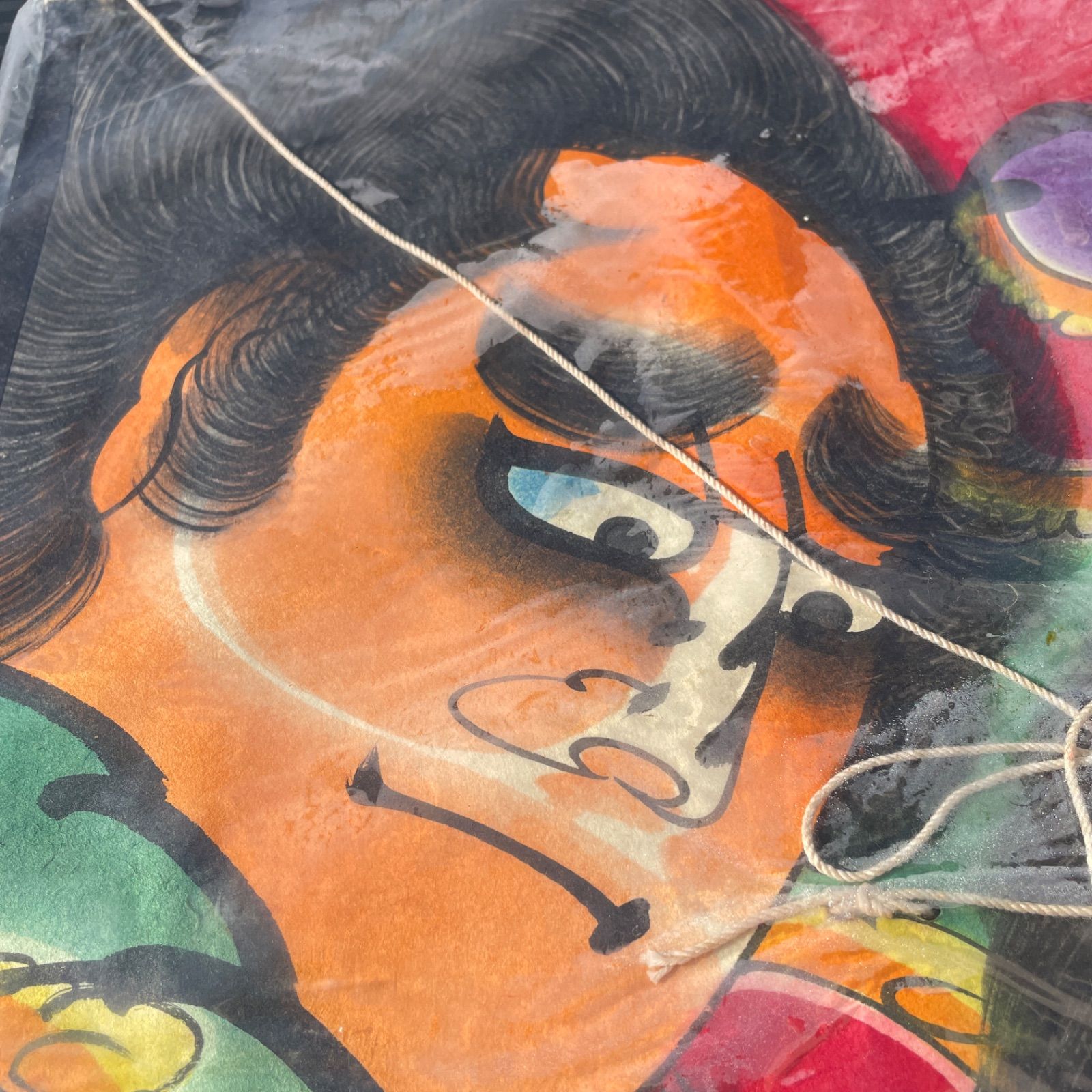 手描き絵 アンティーク凧