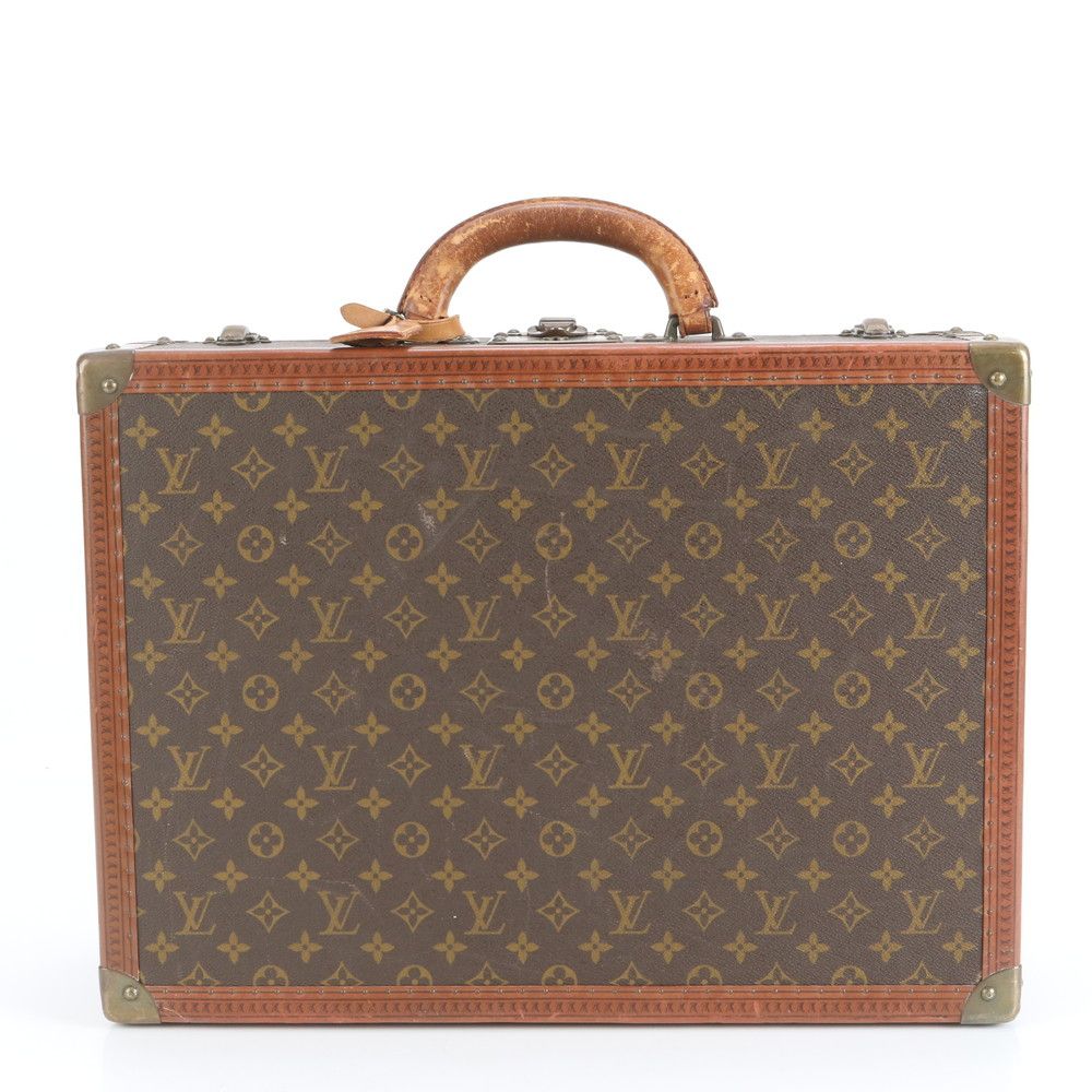ルイヴィトン モノグラム ビステン 50 M 21328 レザー トランク ハードケース スーツケース 出張 旅行 A 4 メンズ RUE DD 32 9