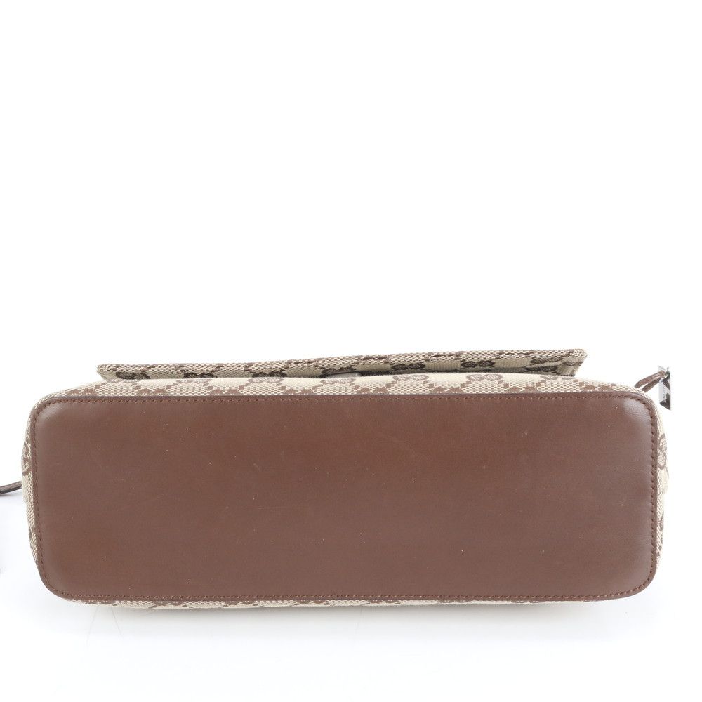 極美品 グッチ コントロールカード付 ポーチ付 GG キャンバス 90646