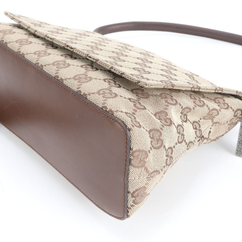 極美品 グッチ コントロールカード付 ポーチ付 GG キャンバス 90646