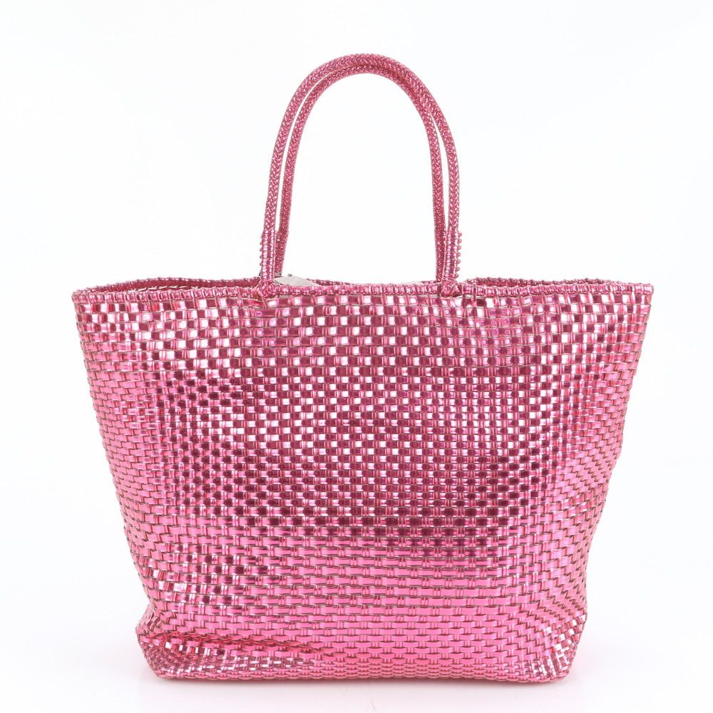 美品 アンテプリマ イントレッチオ 編み込み ワイヤー トート バッグ