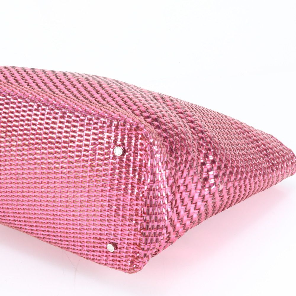 美品 アンテプリマ イントレッチオ 編み込み ワイヤー トート バッグ