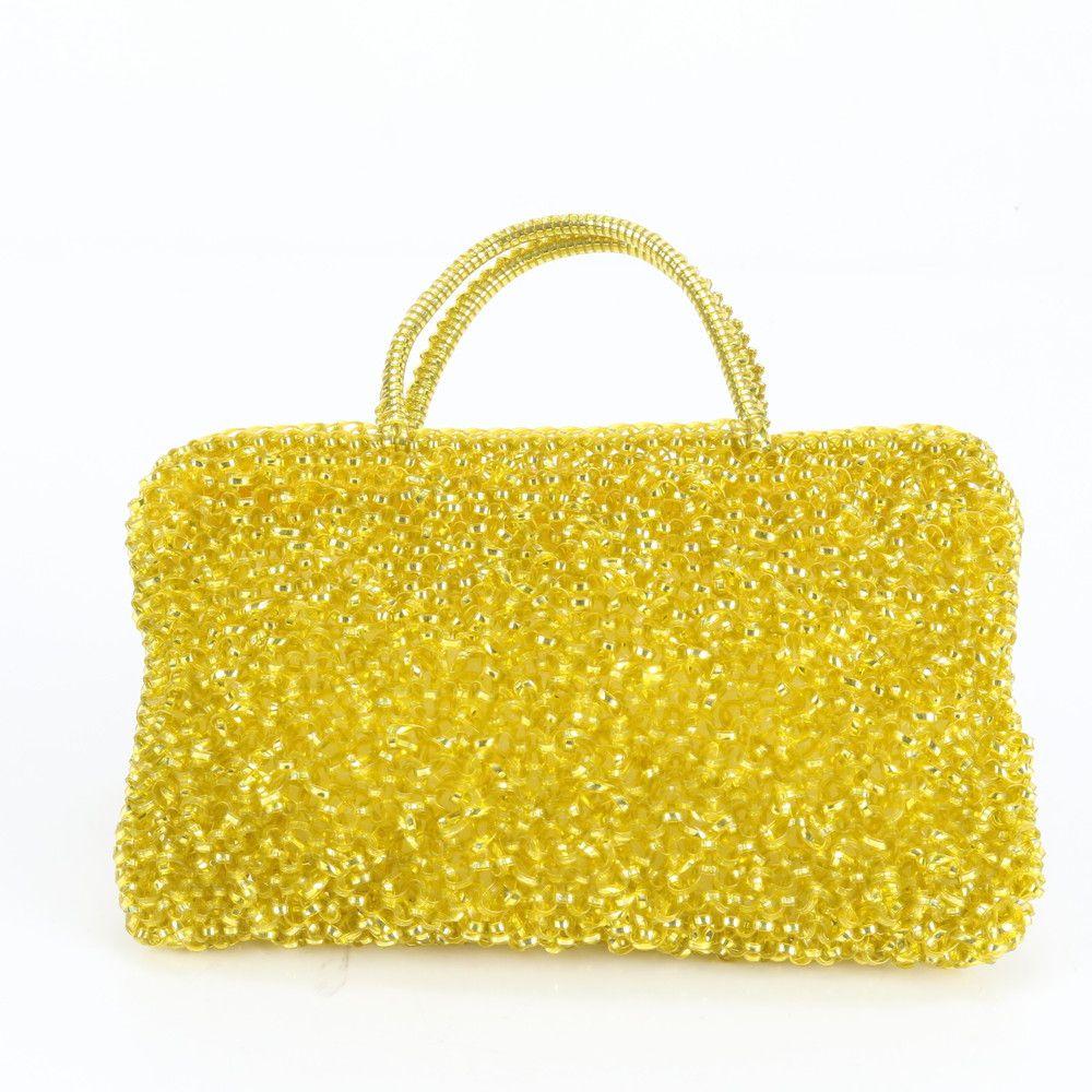 【美品】アンテプリマ　パーティーバッグ　ワイヤー　ハンド　ゴールド　ギャランティ 美品 アンテプリマ ワイヤーバッグ ハンドバッグ トート レディース