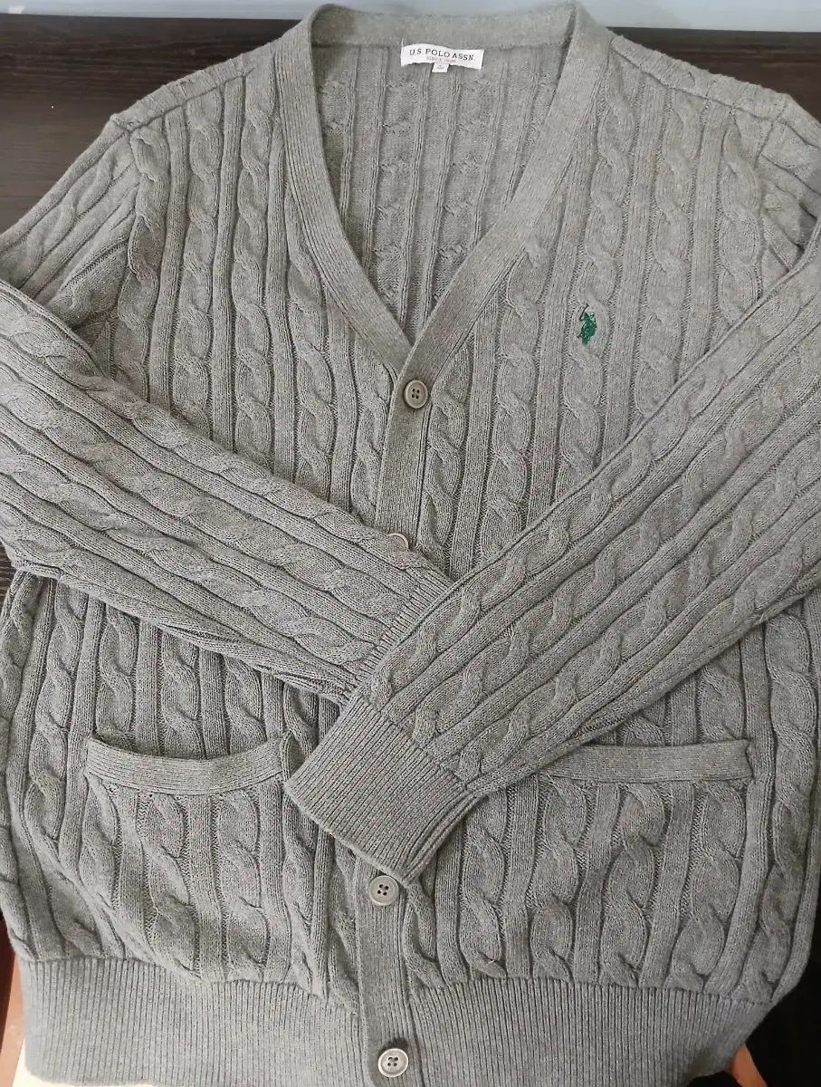 US POLO ASSN ポロ ニット カーディガン L サイズ