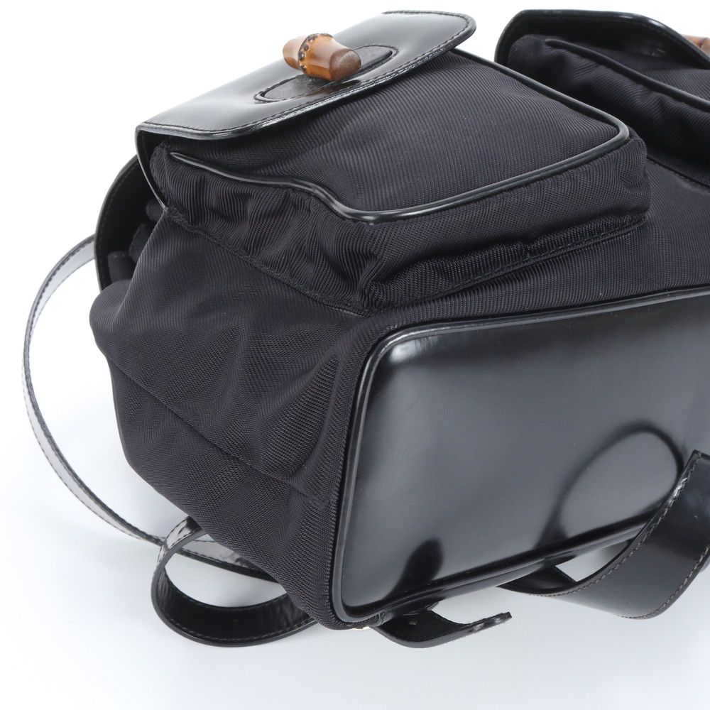 極美品 ヴィンテージ オールド グッチ バンブー 003 1998 レザー 2WAY