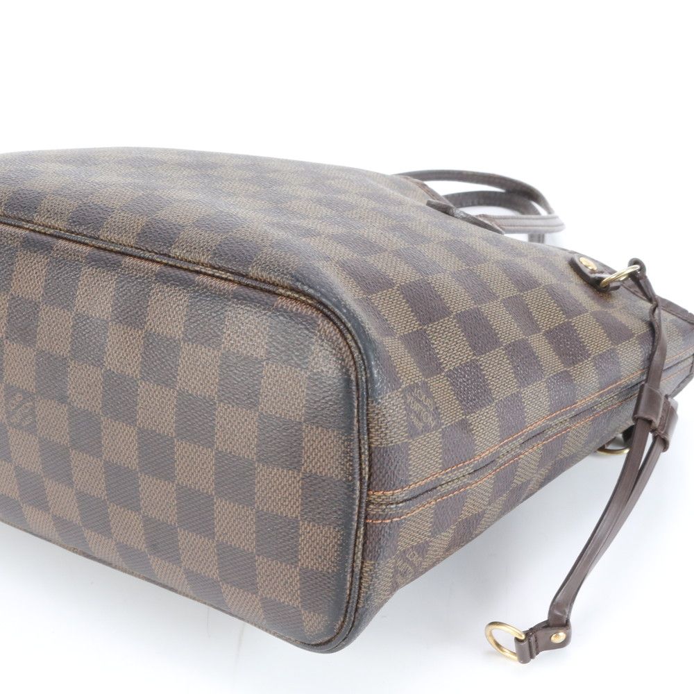 ルイヴィトン ダミエ ネヴァーフル PM N40600 レザー トート バッグ