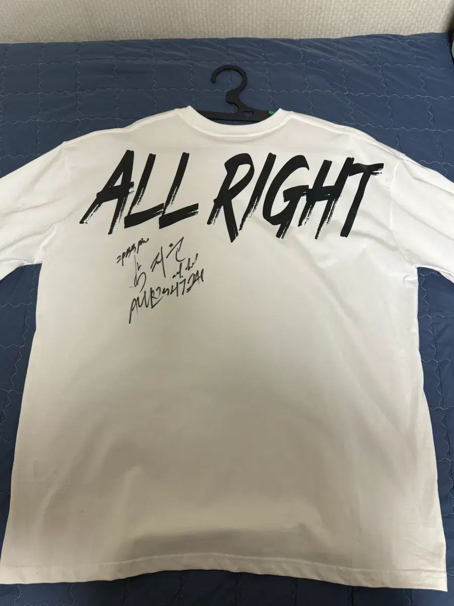 DOM ALLRIGHT 半袖 パク ジェフン選手 サイン