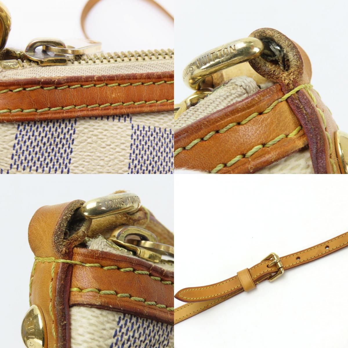 ルイ ヴィトン ダミエアズール シラクーサPM N41113 中古】 ルイ・ヴィトン ショルダーバッグ シラクーサPM N41113 ダミエ