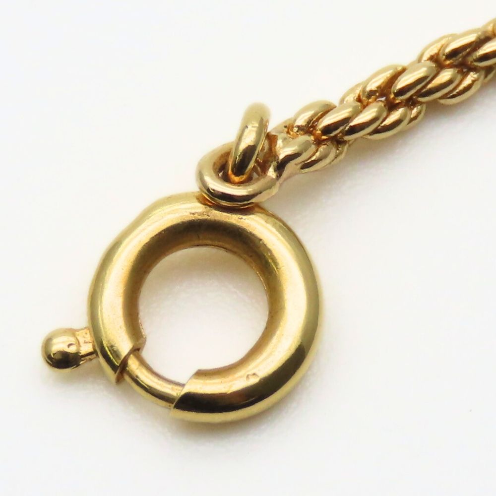  クリスチャンディオール ネックレス CDロゴ ツイスト メタル ゴールド メッキ GP レディース 女性 Christian Dior ネックレス アクセサリー