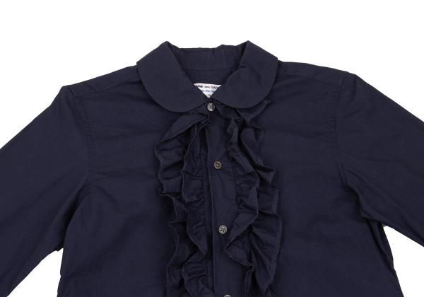 コムコム コムデギャルソンCOMME des セール中 GARCONS コットンフリル